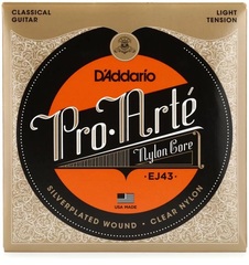 D'Addario EJ43 Pro-Arte Classical Guitar Strings - Light Tension
