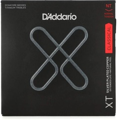 D'Addario XTC45TT XT Silver-plated Classical Dynacore Titanium Guitar Strings - Normal Tension