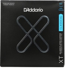 D'Addario XTC46FF Classical Silver-plated Dynacore Carbon Guitar Strings - Hard Tension