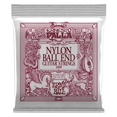 Ernie Ball 2409 Ernesto Palla Black & Gold Ball-End Nylon Classical Guitar Strings - Medium Tension