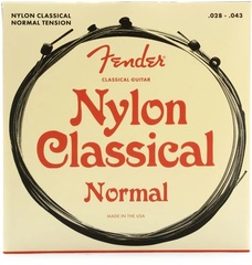 Fender 130 Classical/Nylon Guitar Strings - Ball End Normal Tension
