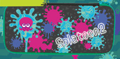 Splatoon 2 Hard Pouch for Nintendo Switch Ink x Octoling
