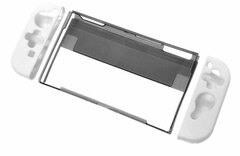 Premium Protect Cover Separate (for SWITCH OLED) Clear Black x White