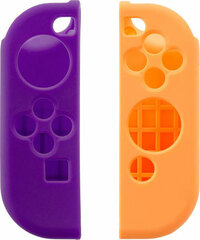 Silicon Grip Cover Set Purple x Orange (for Switch)