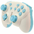 Wireless Gyro Controller Mini Cream x Light Blue (for Switch)