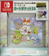 Nintendo Switch Card Case Card Pocket 24 Friends in Galar Region