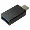 USB A-Type C Convert Connector Black (For Switch)