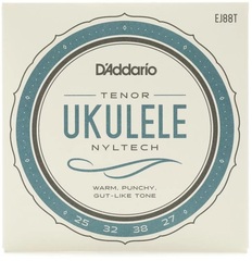 D'Addario EJ88T Nyltech Natural Nylon Tenor Ukulele Strings
