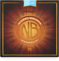 D'Addario Nickel Bronze Mandolin Strings - .010-.038 Light