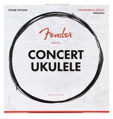 Fender California Coast Clear Nylon Concert Ukulele Strings