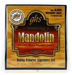 GHS A260 Phosphor Bronze Bobby Osborne Signature Mandolin Strings - .011-.038 Medium Light