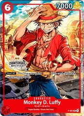 Monkey D. Luffy - P-001 - P (Store Championship Trophy Card) - Foil