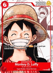 Monkey.D. Luffy - P-001 - P - Parallel Art - Foil