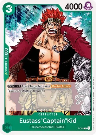 Eustass Captain Kid - P-003 - P (Promotion Pack 2022)