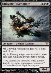 Unliving Psychopath - Foil