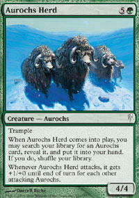 Aurochs Herd - Foil