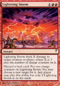 Lightning Storm - Foil