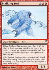 Stalking Yeti - Foil