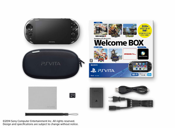 PS Vita Wi-Fi Model Welcome BOX