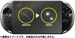 PS Vita 2000 Scratch Restoring Filter (Air Bubble Cut Type)