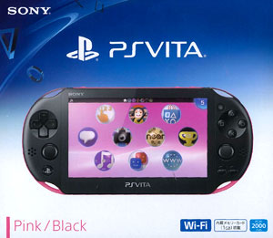 PlayStation Vita Wi-Fi Model - Pink / Black