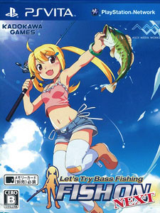 PS Vita Lets Bass Fishing FISH ON NEXT
