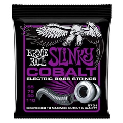 Ernie Ball 2731 Power Slinky Cobalt Electric Bass Guitar Strings - .055-.110
