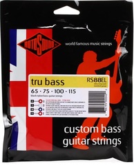 Rotosound RS88EL Tru Bass 88 Black Nylon Tapewound Bass Guitar Strings - .065-.115 Extra-Long Scale 4-string