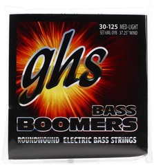 GHS 6ML-DYB Bass Boomers Roundwound Electric Bass Guitar Strings - .030-.126 Medium Long Scale 6-string