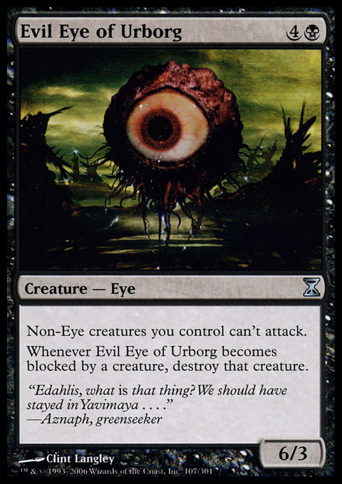 Evil Eye of Urborg - Foil Evil Eye of Urborg - Foil