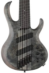 Ibanez BTB806MS 6-string Bass Guitar - Transparent Gray Flat