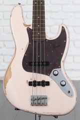 Fender Flea Jazz Bass - Shell Pink, Road Worn