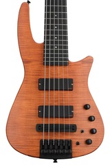 NS Design CR6 Radius Bass Guitar - Amber Satin