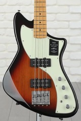 Fender Player Plus Active Meteora Bass Guitar - 3-Tone Sunburst with Maple Fingerboard