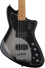 Fender Player Plus Active Meteora Bass - Silverburst with Maple Fingerboard