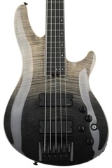 Schecter SLS Elite-5 Bass Guitar - Black Fade Burst