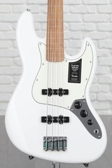 Fender Player Fretless Jazz Bass - Polar White with Pau Ferro Fingerboard