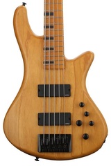Schecter Stiletto Session 5 Bass Guitar - Aged Natural Satin