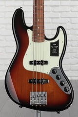 Fender Player Plus Active Jazz Bass - 3-tone Sunburst with Pau Ferro Fingerboard