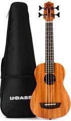 Kala Wanderer U-Bass Acoustic-Electric Bass Guitar - Natural Satin