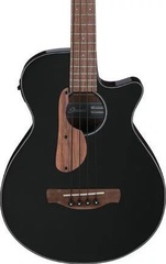 Ibanez AEGB24E AEG Acoustic-electric Bass Guitar - Black High Gloss