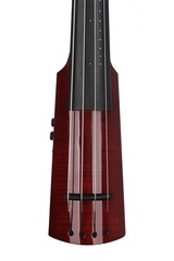 NS Design WAV4 Electric Upright Bass - Transparent Red