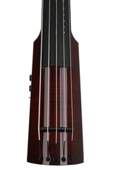 NS Design WAV5 Electric Upright Bass - Transparent Red