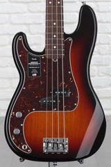 Fender American Professional II Precision Bass Left-handed - 3 Color Sunburst with Rosewood Fingerboard
