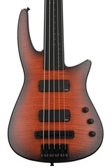 NS Design NXT5a Radius Fretless Bass Guitar - Sunburst