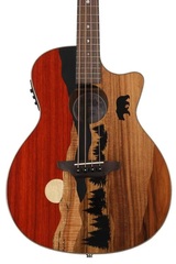 Luna Vista Bear Tropical Wood Bass A/E - Gloss Natural