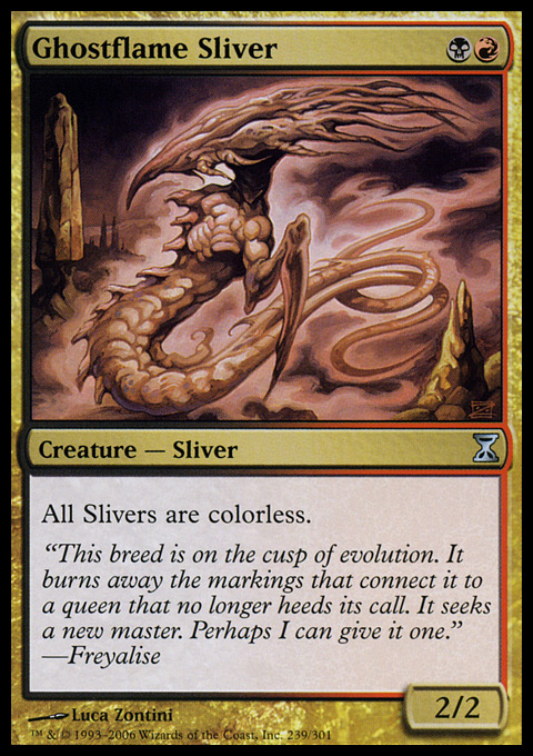 Ghostflame Sliver - Foil