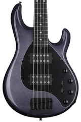 Ernie Ball Music Man StingRay Special 5 HH Bass Guitar - Eclipse Sparkle, Sweetwater Exclusive