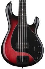 Ernie Ball Music Man StingRay Special 5 Bass Guitar - Raspberry Burst with Ebony Fingerboard