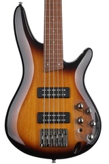 Ibanez Standard SR375E Fretless Bass Guitar - Brown Burst